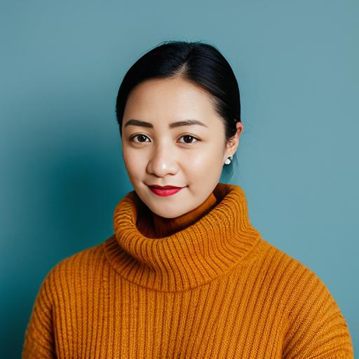 Fotografie de profil a lui Karen Lin, autor