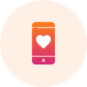 gets-to-work | Path Social | Path Social ハートマークの電話