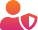 Icon awesome-user-shield | Path Social | Path Social User shield icon.