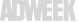 Logo Adweek putih.