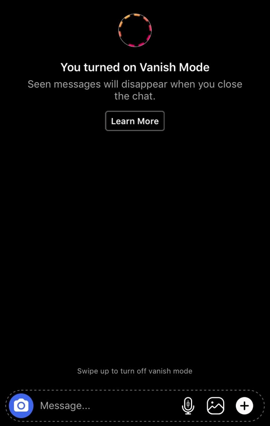 image | Path Social Instagram tchat en mode "Vanish