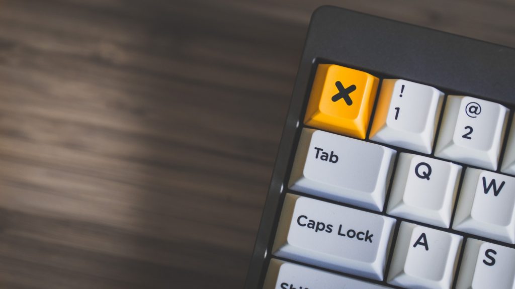 a close up of a keyboard
