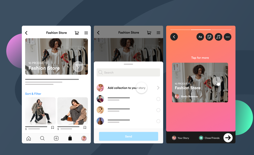 Path Socialscreenshot van een Instagram influencer en hoe je affiliate links kunt promoten.
