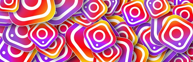 Instagram logo collage