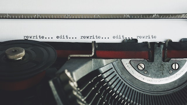 pexels-suzy-hazelwood-3631711 | Path Social Rewrite Edit Text on a Typewriter