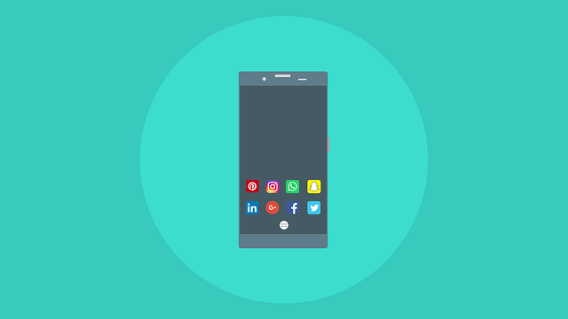 instagram 에서 팔로워를 확보하는 방법을 보여주는 다양한 소셜 미디어 앱이 설치된 휴대폰.