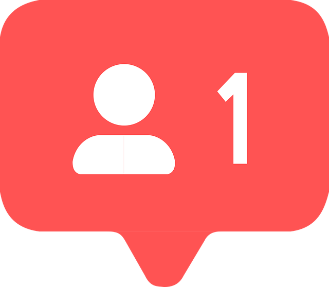 An Instagram users' follow notification icon.