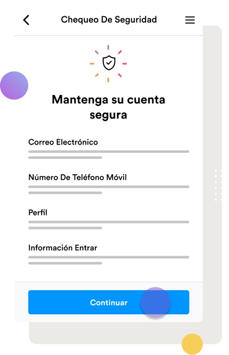 una captura de pantalla de un formulario de acceso