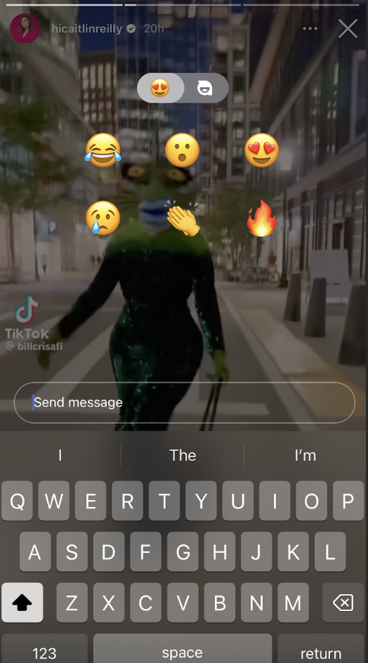 Screenshot_20231101_053231_comandroidchrome | Path Social The list of emojis you see when you swipe up on an Instagram Story