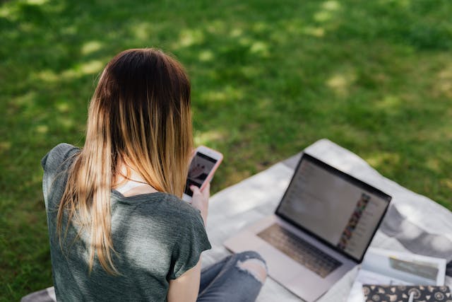 A content creator removing all fake and ghost followers from her account.