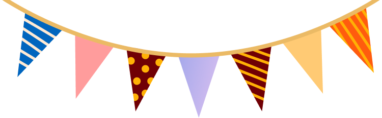 een close-up van een vlag