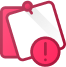 Attentionpng | Path Social Zwei Kartensymbole, die Hashtags symbolisieren, mit einem Ausschluss-Symbol-Tag.